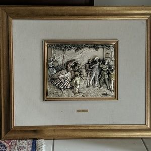 925 STERLING SILVER 3D Wall decoration